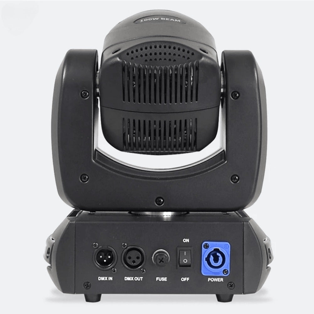 100W LED Beam Gobo Moving Head Stage Light Dazzling Effect DMX for Club KTV Disco DJ Party Lighting